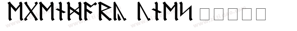 Legendary Runes字体转换